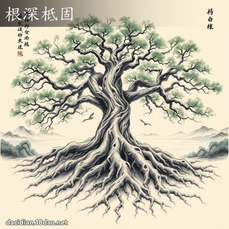 根深柢固 配图
