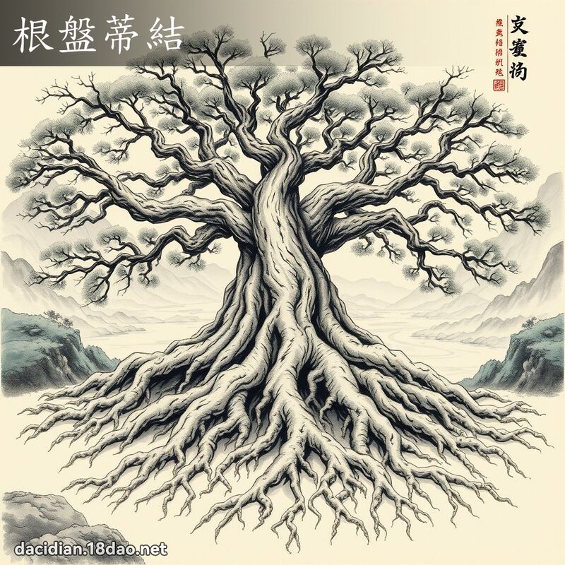 根盘蒂结 配图