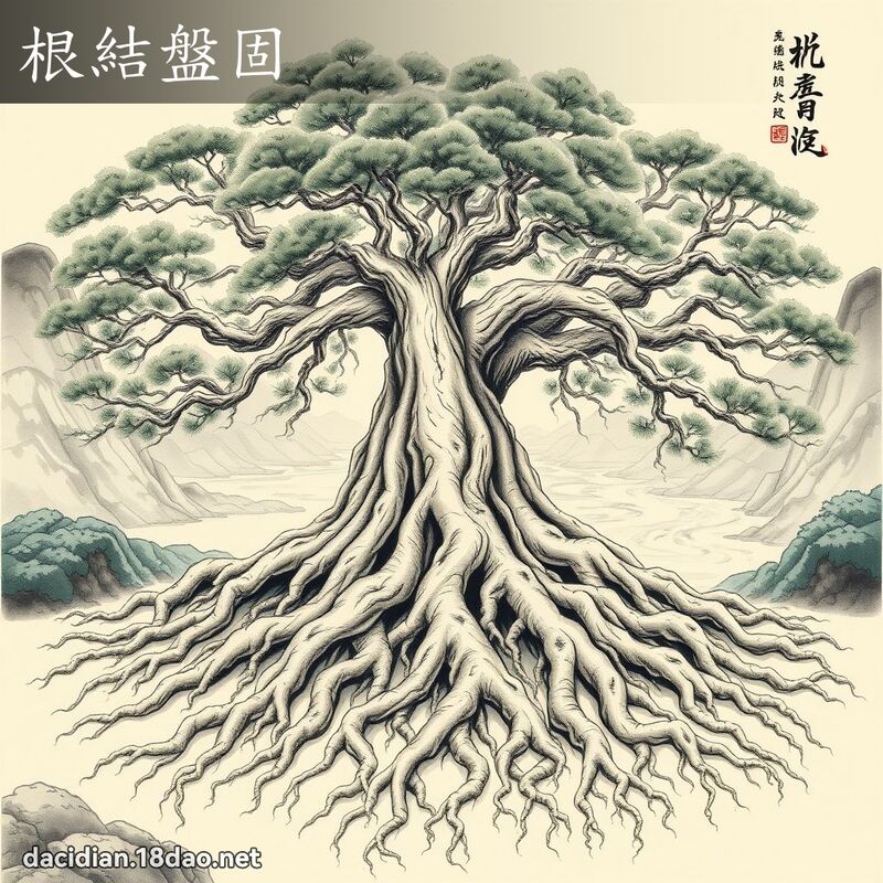 根结盘固 配图