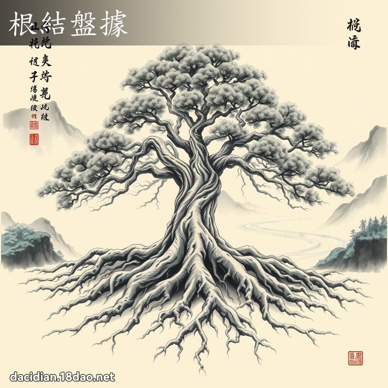 根结盘据 配图