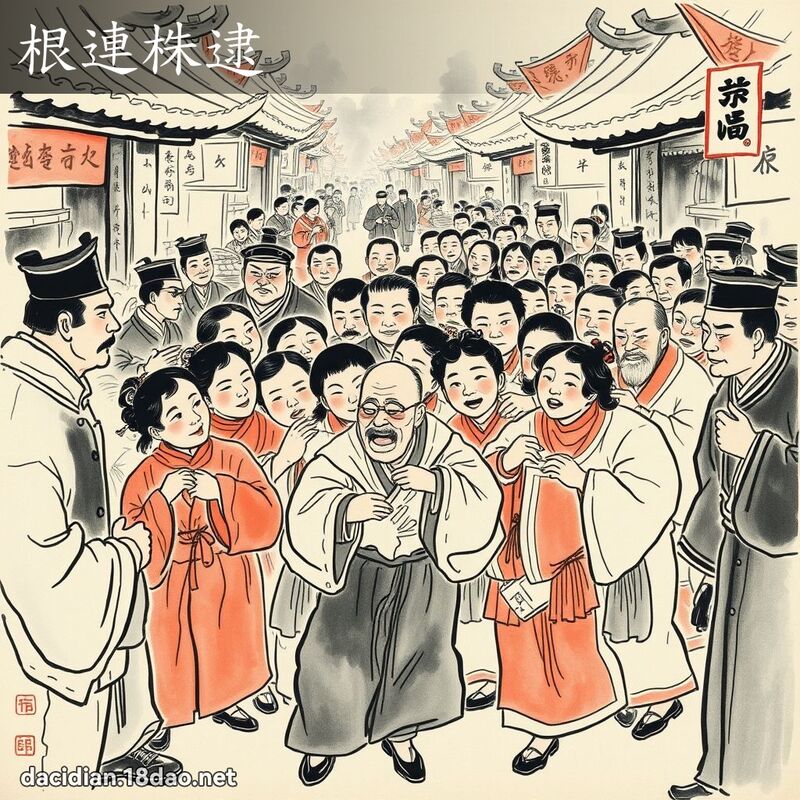 根连株逮 配图