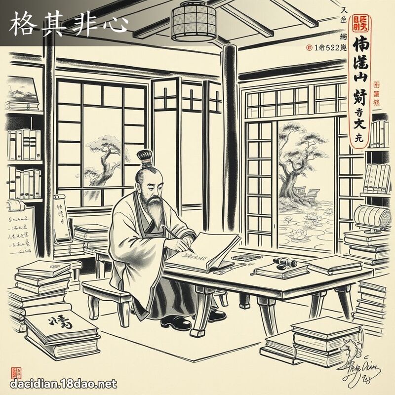 格其非心 配图