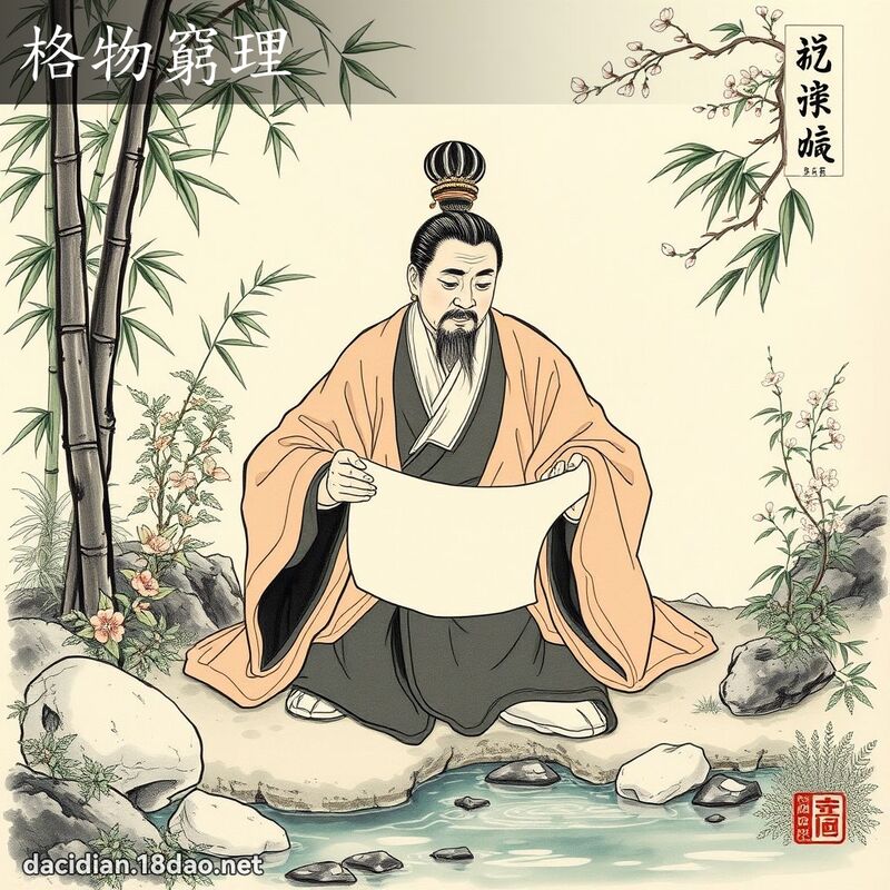 格物穷理 配图