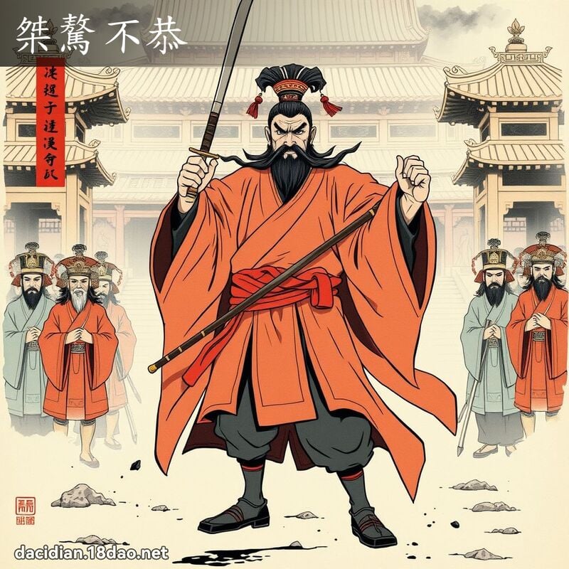 桀驁不恭 配图