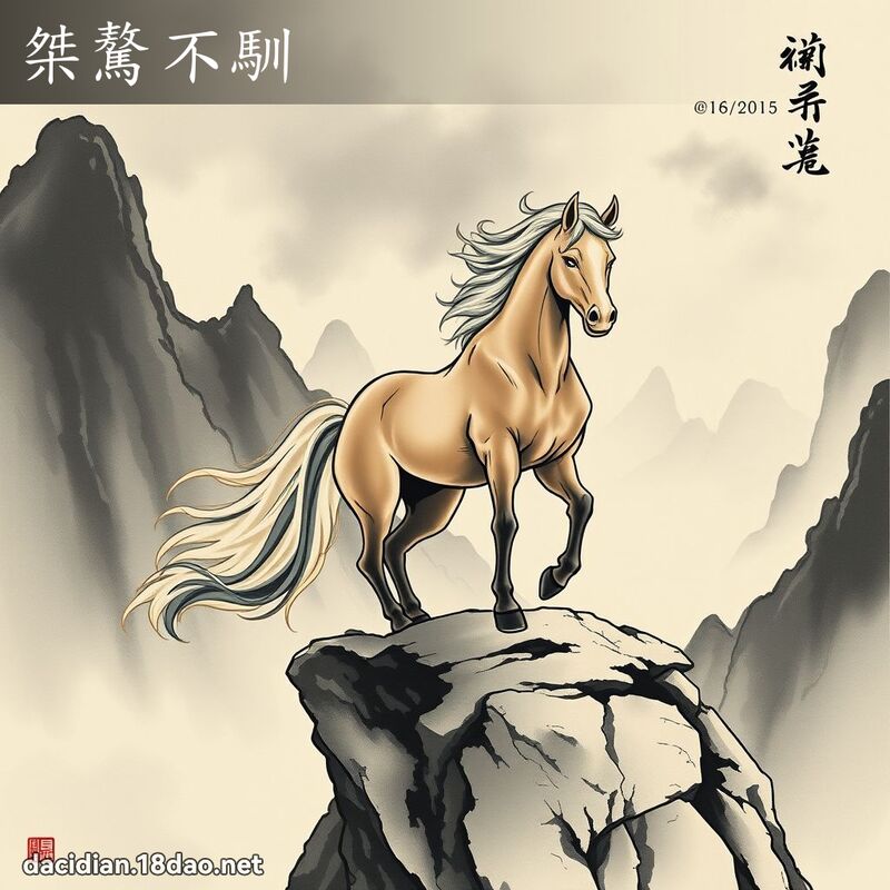 桀驁不驯 配图