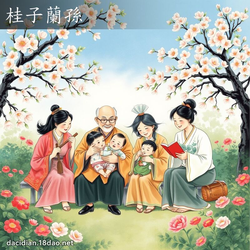 桂子兰孙 配图
