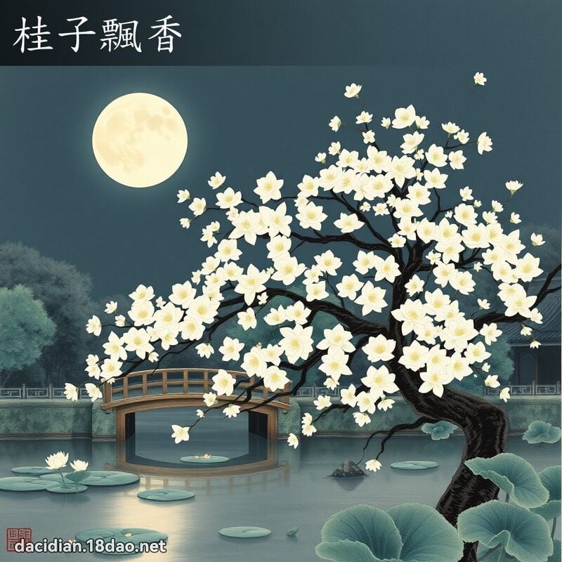 桂子飘香 配图