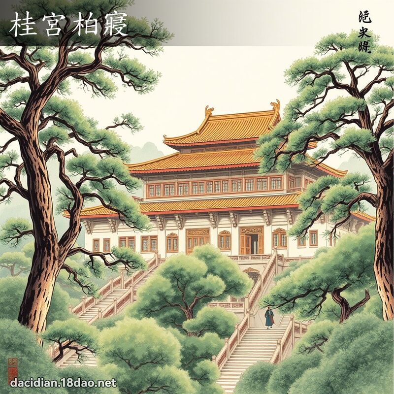 桂宫柏寢 配图