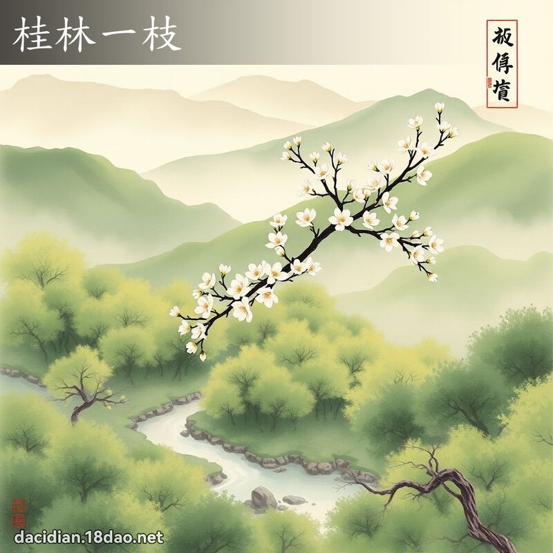桂林一枝 配图