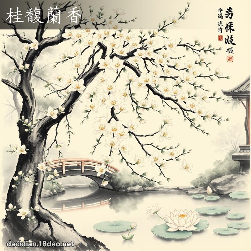 桂馥兰香 配图