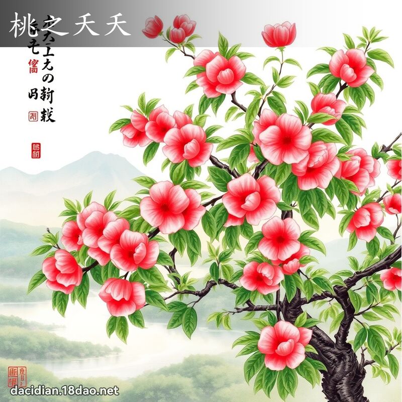 桃之夭夭 配图