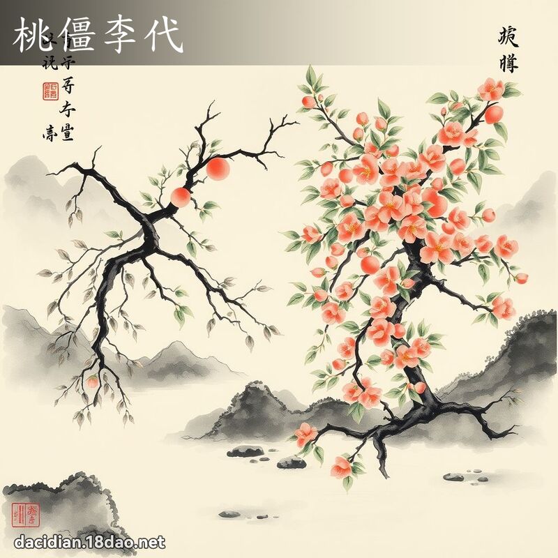 桃僵李代 配图