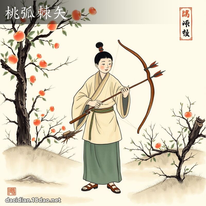 桃弧棘矢 配图