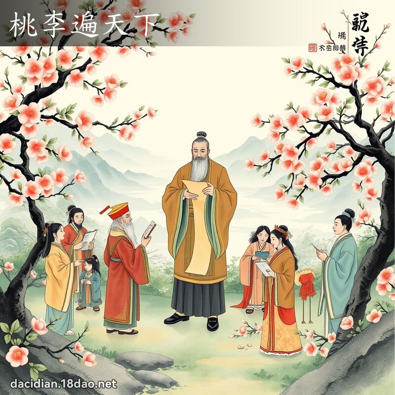 桃李遍天下 配图