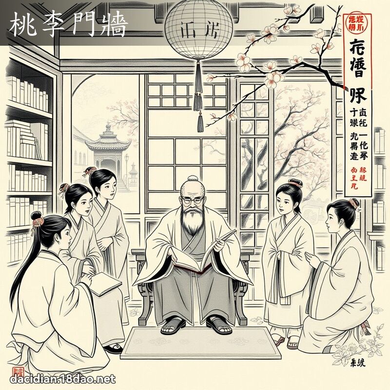 桃李门墙 配图