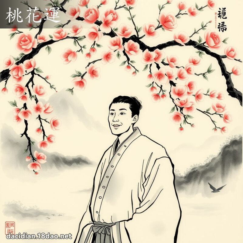 桃花运 配图