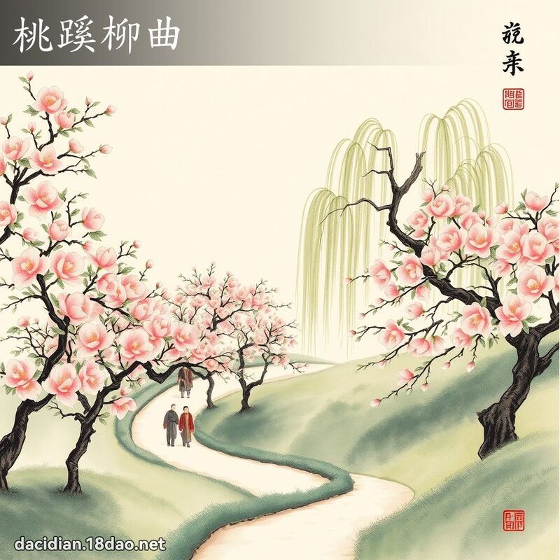 桃蹊柳曲 配图