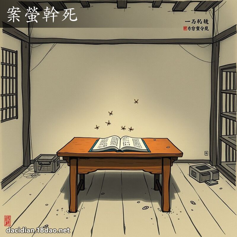 案萤干死 配图