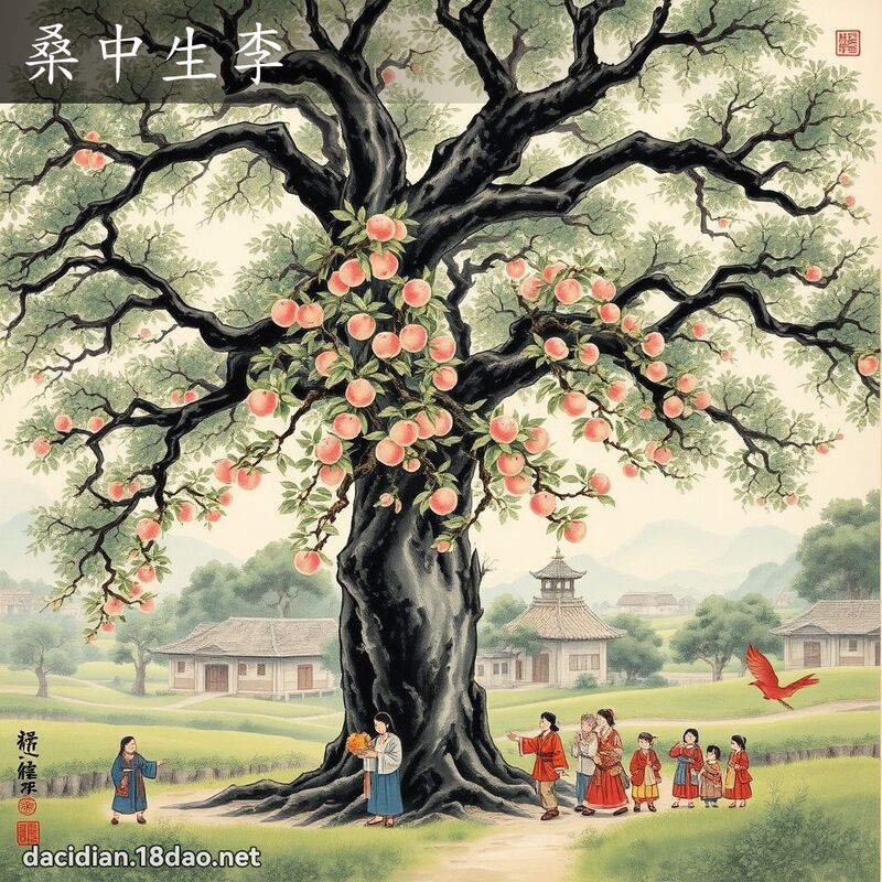 桑中生李 配图