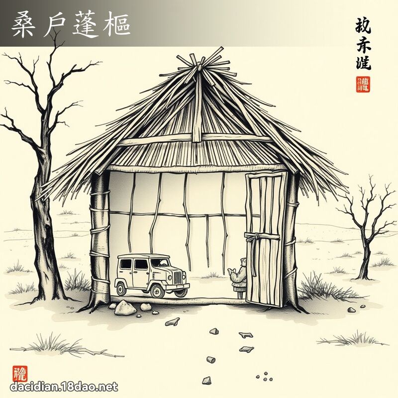 桑户蓬枢 配图