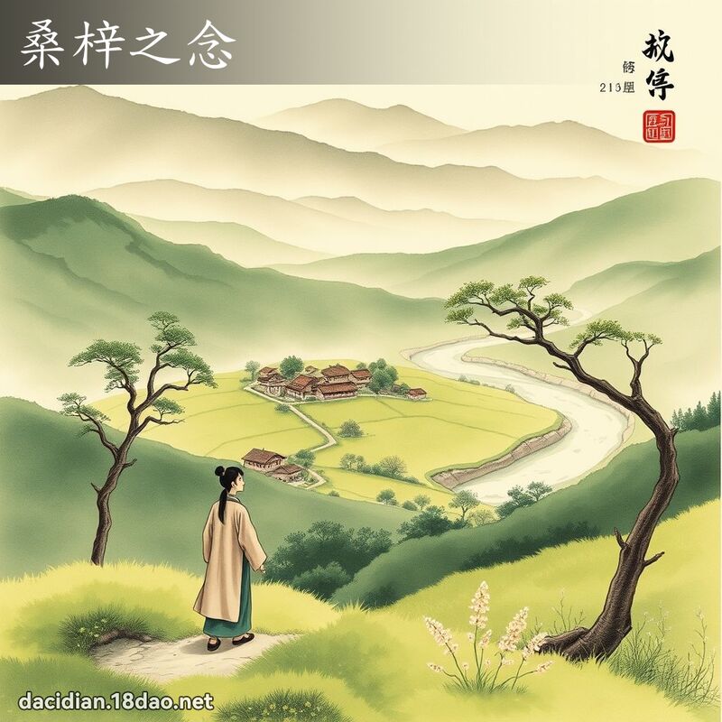 桑梓之念 配图