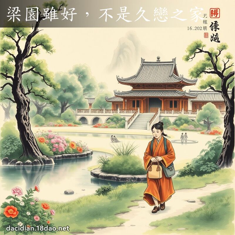 梁园虽好,不是久恋之家 配图