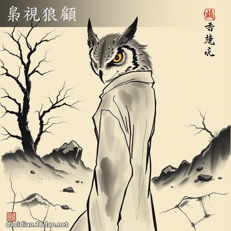 梟视狼顾 配图