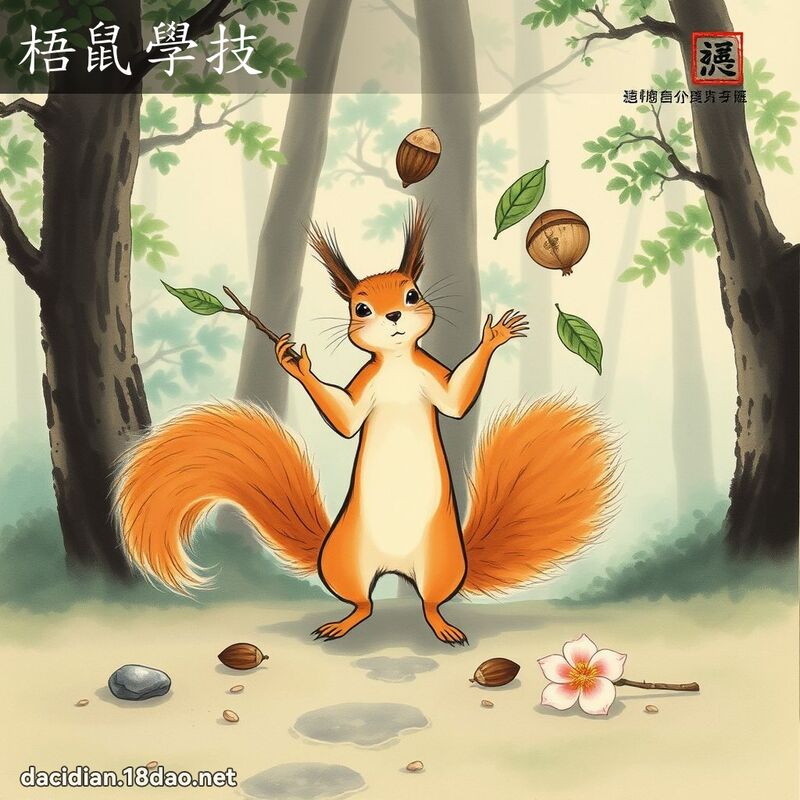 梧鼠学技 配图