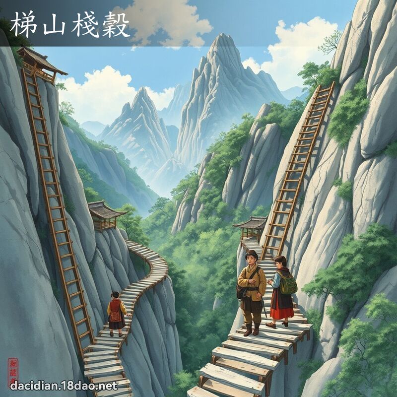 梯山栈谷 配图