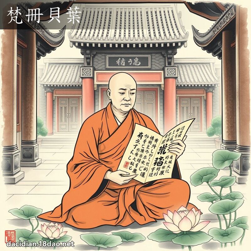 梵册贝叶 配图