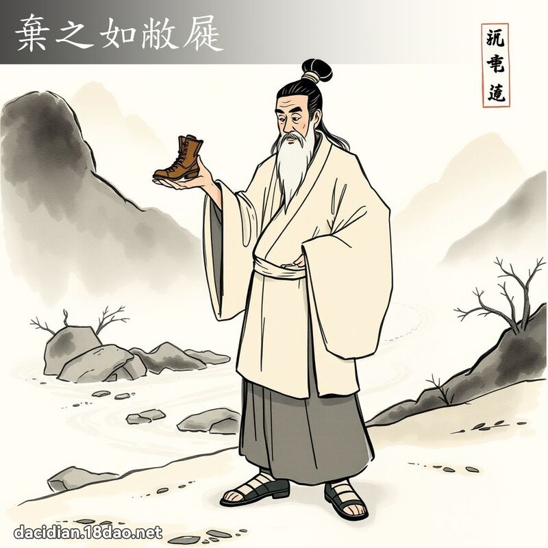弃之如敝屣 配图