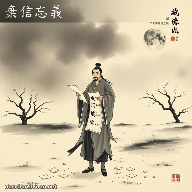 弃信忘义 配图