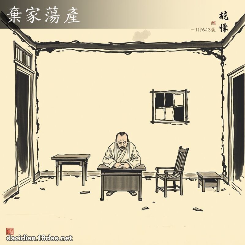 弃家荡产 配图