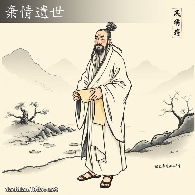 弃情遗世 配图