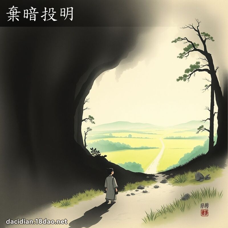 弃暗投明 配图