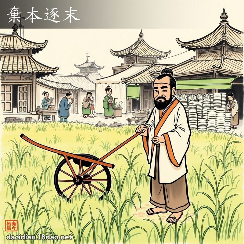 弃本逐末 配图