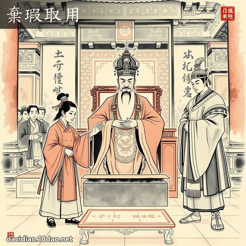 弃瑕取用 配图