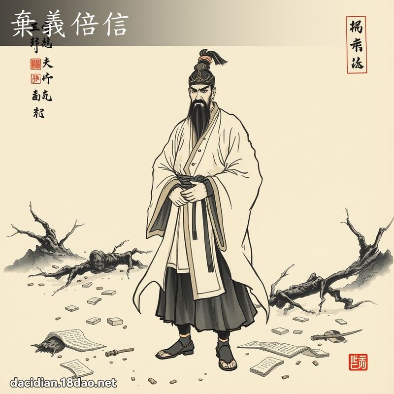 弃义倍信 配图