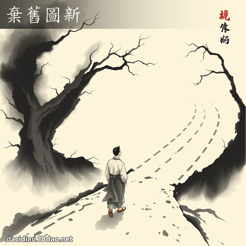 弃旧图新 配图