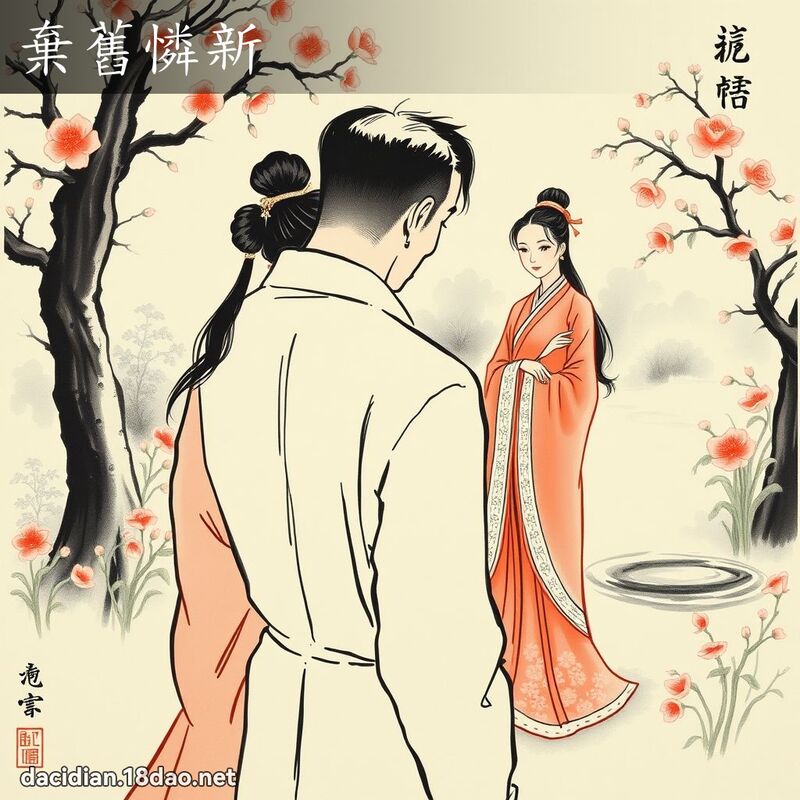 弃旧怜新 配图