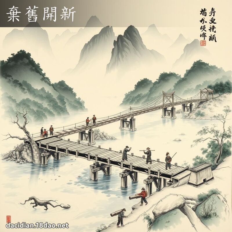 弃旧开新 配图