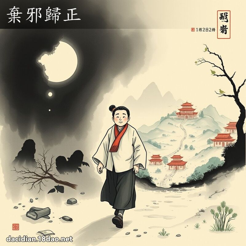 弃邪归正 配图