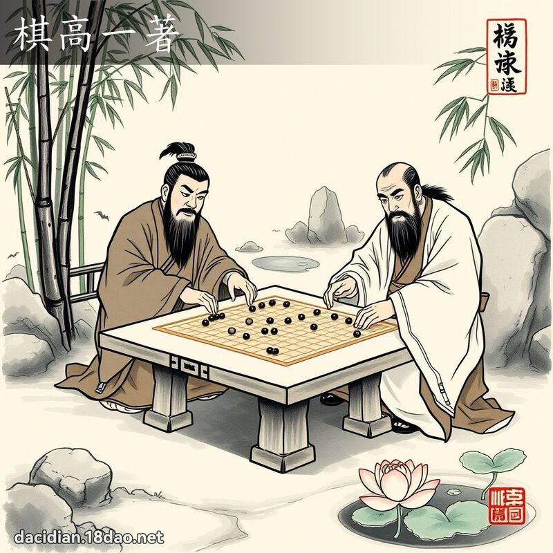 棋高一著 配图