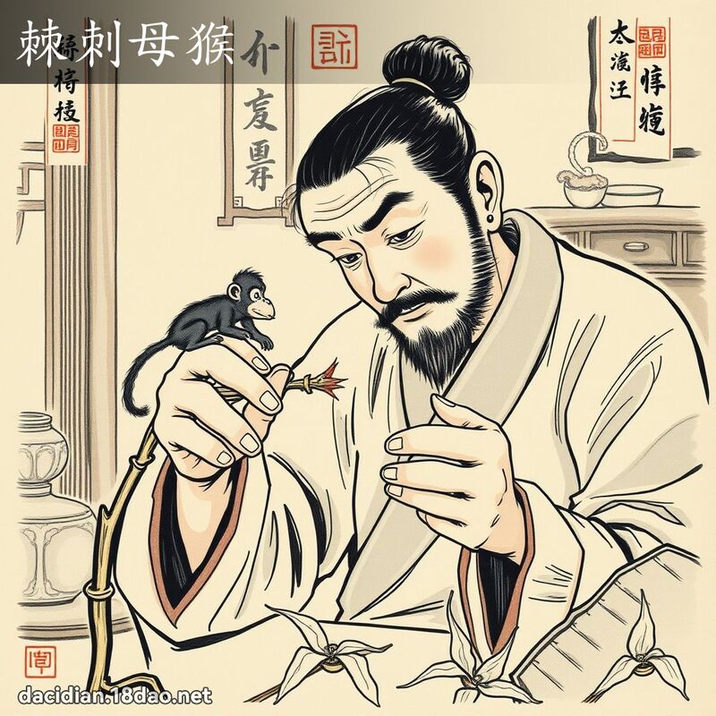 棘刺母猴 配图