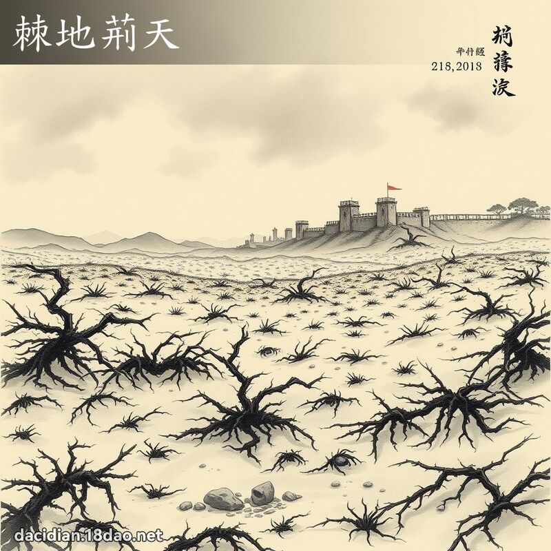 棘地荆天 配图
