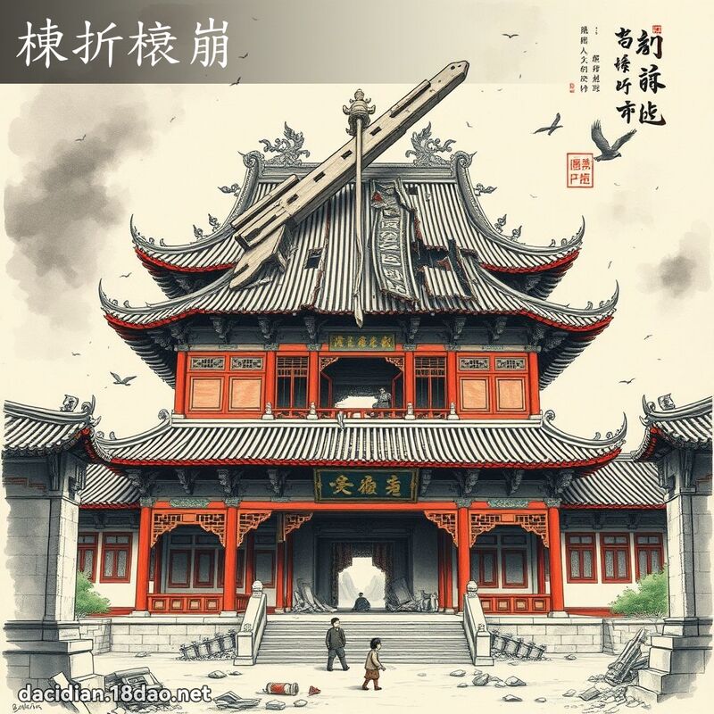 栋折榱崩 配图