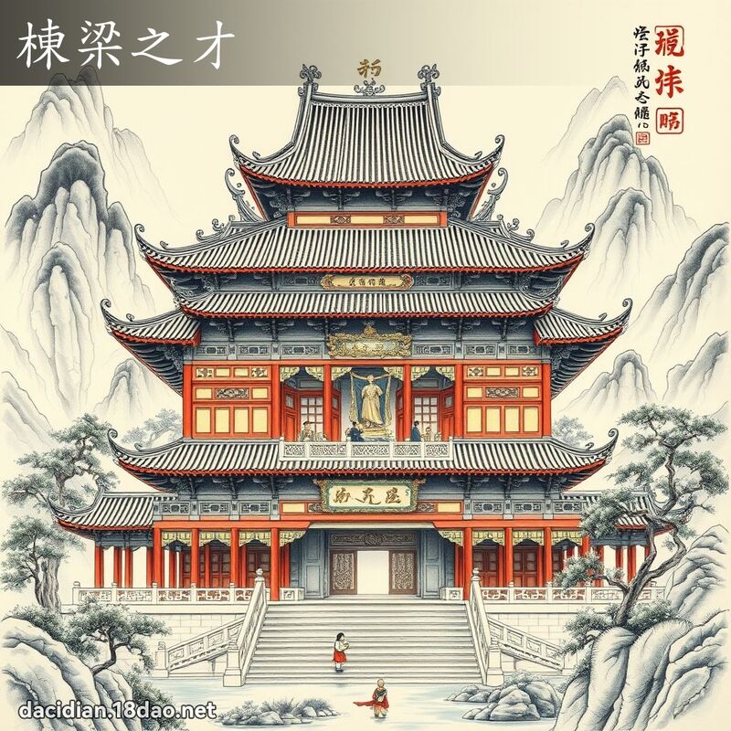 栋梁之才 配图