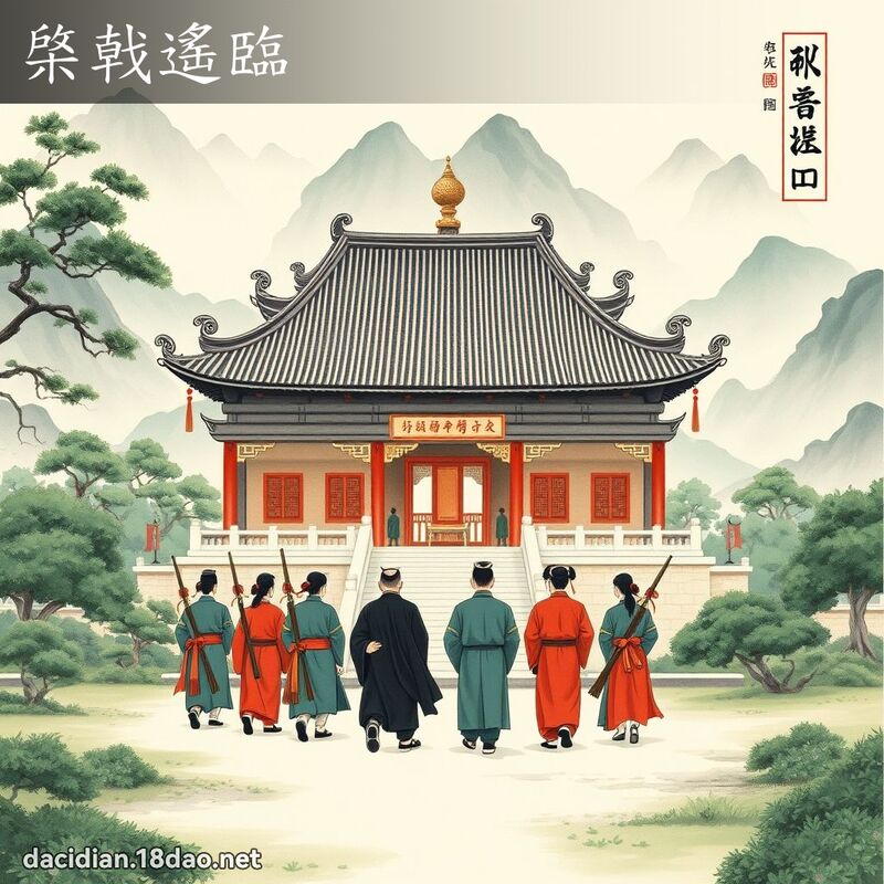 棨戟遥临 配图