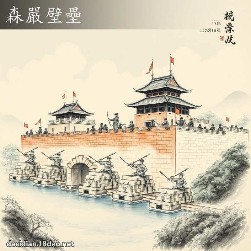 森严壁垒 配图
