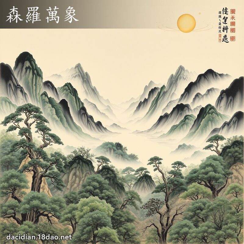 森罗万象 配图
